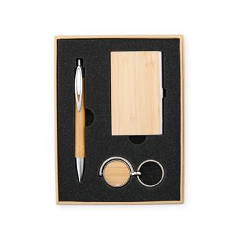 Brindes ecológicos Kit Executivo Ecológico com Três Peças