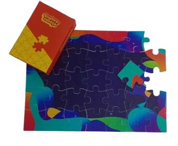 Quebra Cabeça Personalizado - QCTB brindes para férias escolares