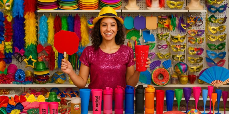 Brindes de Carnaval para revender