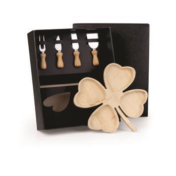 Brindes para o Dia das Mães Conjunto para Queijos e Petiscos 5 Pçs