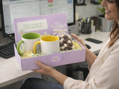 Ideias de kits de Páscoa para empresas presentearem colaboradores