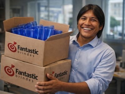 Brindes personalizados em pequena quantidade