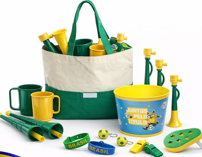 linha Kit Torcedor copa do mundo 2026