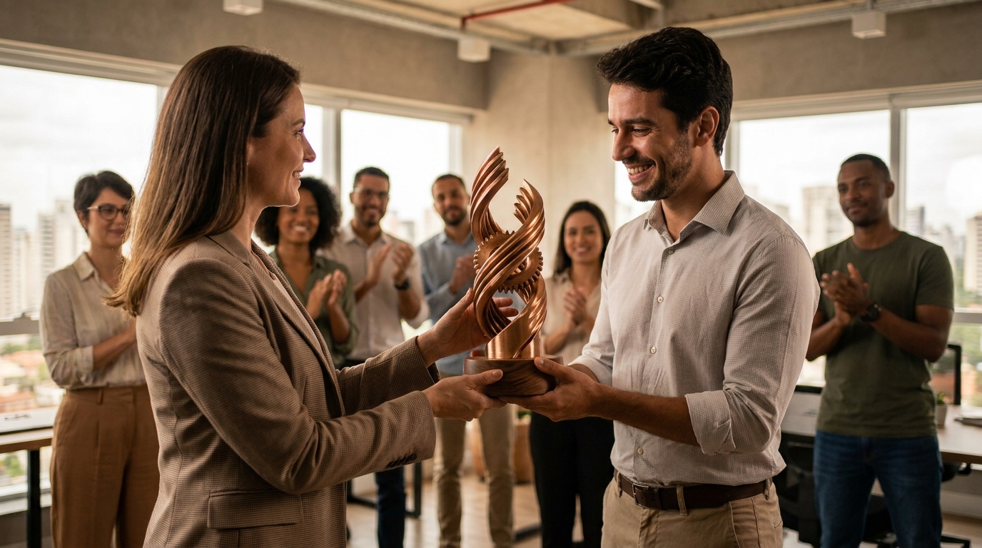 Kits de brindes corporativos para onboarding, SIPAT, reconhecimento e eventos internos